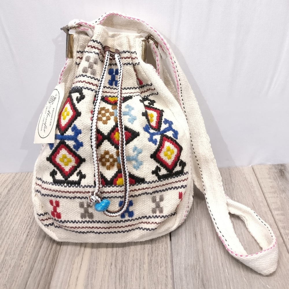 Amazing Vintage Hand Woven Persian Cross Body Bag